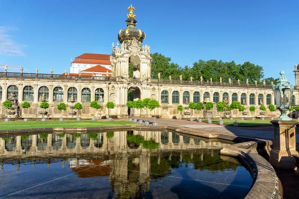 Dresden 'deki Zwinger Sarayı — Stok fotoğraf