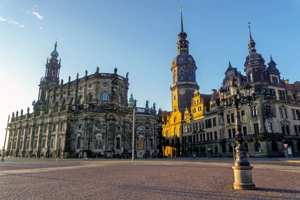 Kreuzkirche in Dresden — Stock Photo, Image