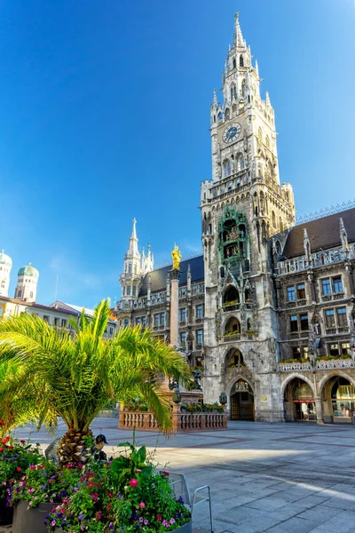 Ny stadshus i München — Stockfoto