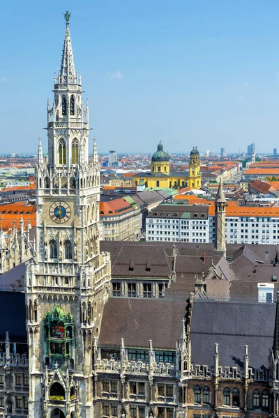 Skyline de Munich en Alemania — Foto de Stock