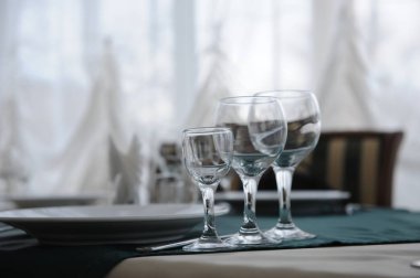 Ahşap masa şarap gözlük farklı türleri