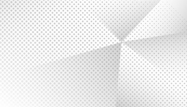 Modern yarım ton beyaz ve gri arka plan. Web düzeni, poster ve afiş için tasarım tasarımı konsepti.