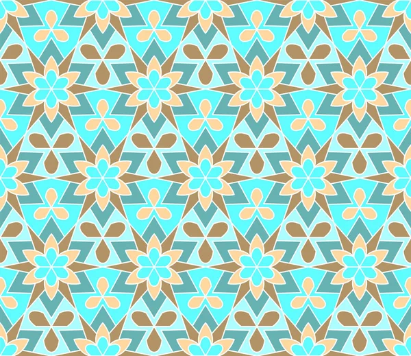 Soyut desen Arap tarzı. Sorunsuz vektör arka plan. Arabesk arka plan deseni.