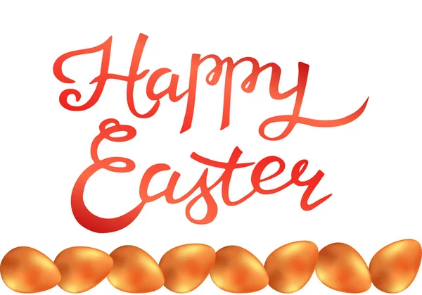 Ilustraţie Ilustrație Grafică Vectorială Happy Easter Typography Background Vacanţă Paşte — Vector de stoc