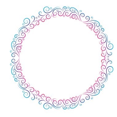 Dekoratif tasarım için temel Rgbround çerçeve. Tebrik kartı vektörü. Vektör tatil çerçevesi. Güzel soyut kavram. Vintage arka plan.