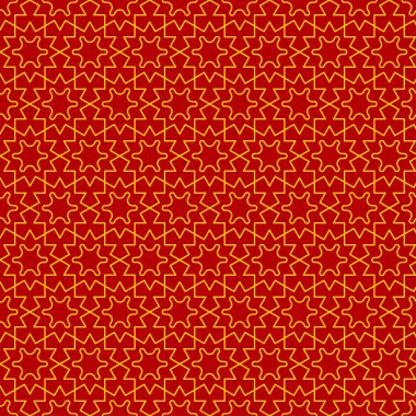 Kırmızı ve altın çin geleneksel desen koleksiyonu. Soyut asya arka plan. Dekoratif çin duvar kağıdı. Duvar kağıdı için sonsuz doku, desen dolgular, web sayfası arka plan, yüzey dokular.