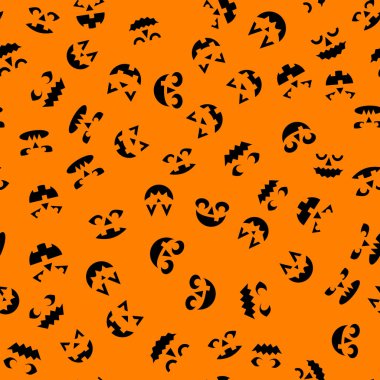 Modern cadılar bayramı, herhangi bir amaç için büyük tasarım. Kabakile soyut dekorasyon arka plan. Vektör arka plan deseni. Vektör soyut kabak illüstrasyon. Cadılar Bayramı parti ürkütücü tasarım deseni.