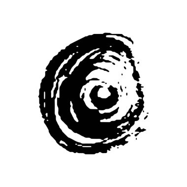 El karalama stiliyle çizilmiş. Çizgi çizme. Vektör soyut afiş tasarımı. İş sunumu. Vektör amblemi. Çember çerçeve. Beyaz arkaplanda elle çizilmiş resim.