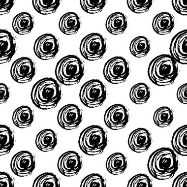 Modern kusursuz desen. Paket kağıdı için boğul. Tasarım elemanı. Modern basit soyut şablon. Vektör illüstrasyon sanatı. Nokta çizimi. Beyaz arkaplanda soyut siyah tasarım şablonu.