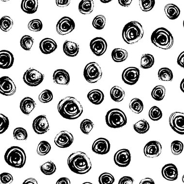 Modern kusursuz desen. Paket kağıdı için boğul. Tasarım elemanı. Modern basit soyut şablon. Vektör illüstrasyon sanatı. Nokta çizimi. Beyaz arkaplanda soyut siyah tasarım şablonu.