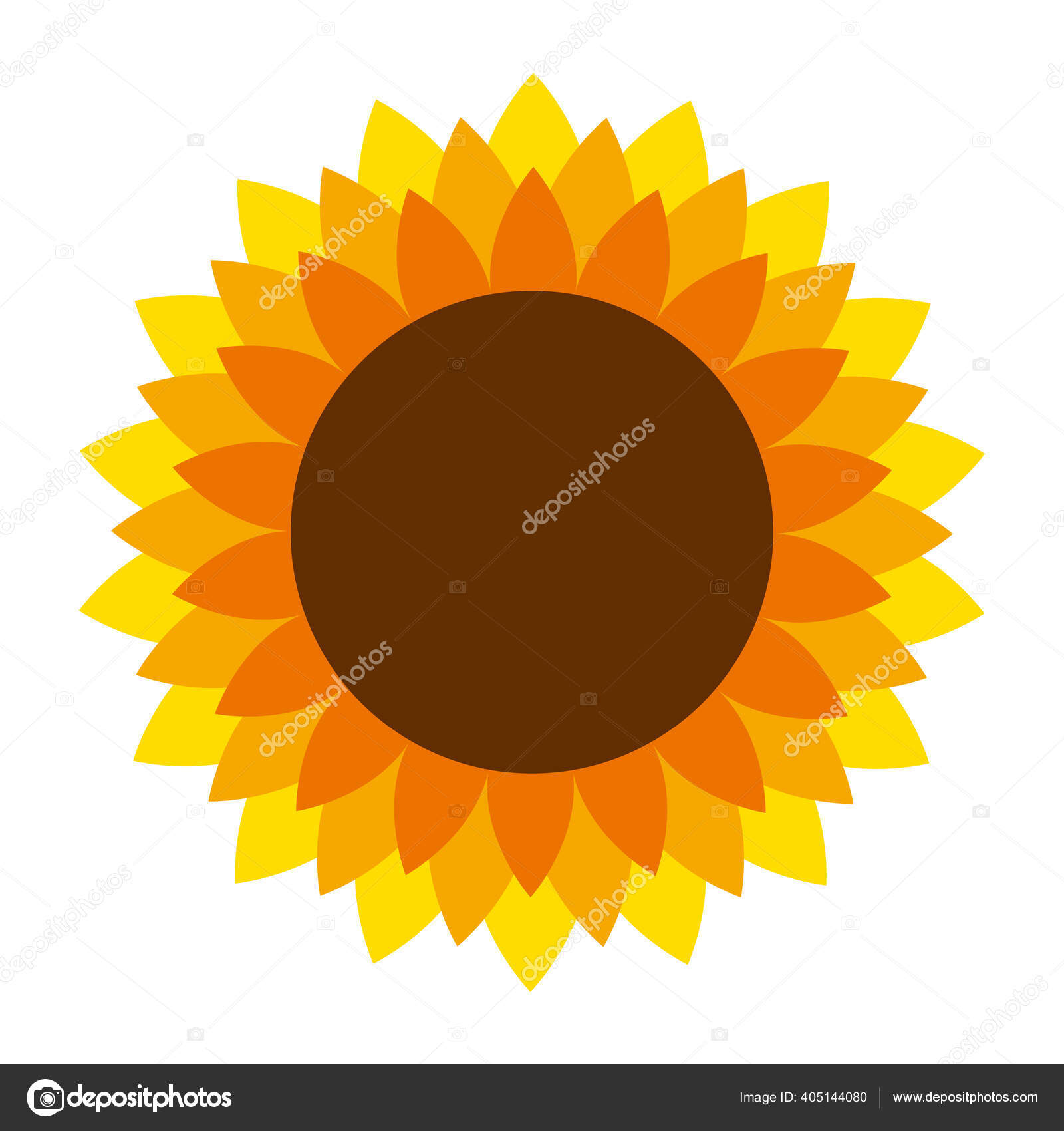 Ikon Kartun Vektor Bunga Matahari Untuk Desain Cetak Vektor Gambar Bunga Pada Latar Belakang Putih Ikon Kartun Bunga Matahari Yang Terisolasi Stok Vektor C Julimurch 405144080