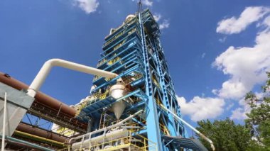 Gaz süspansiyon calciner alümin, zaman atlamalı imalatı için