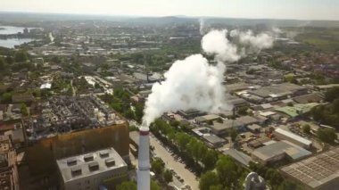 Alümina işleme tesisi, havadan görünümü