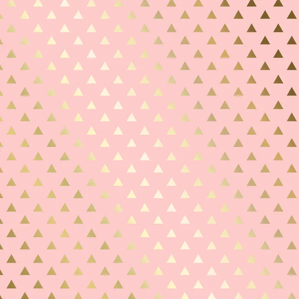 Золотая Линия Пастельно Розовом Фоне Абстрактное Искусство Геометрического Фона — стоковый вектор