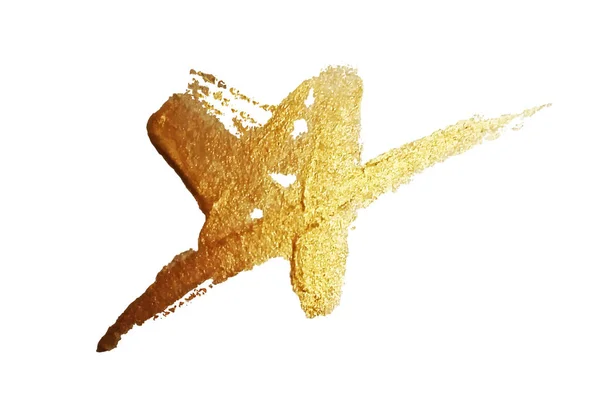 Золотая Звезда Дизайн Шаблоны Золотая Абстракция Современный Фон — стоковый вектор