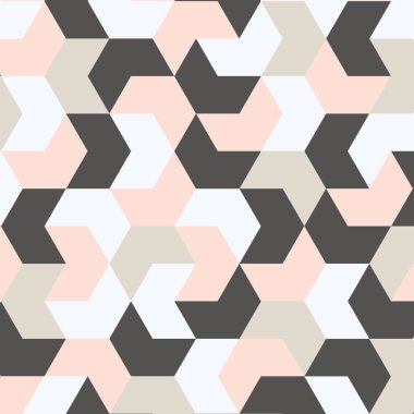 Dikişsiz sanatsal desen, vektör çizim