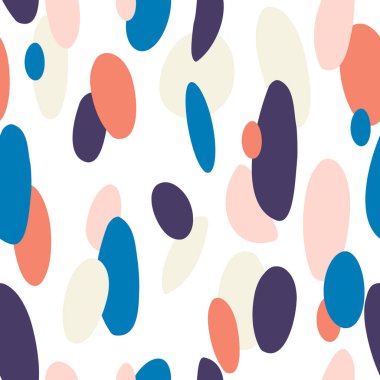 Dikişsiz sanatsal desen, vektör çizim