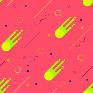 Dikişsiz grafik deseni, vektör çizimi