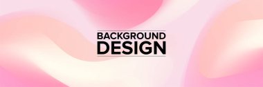 Pembe bir gradyanın zarif ve soyut bir tasviri. Fotokopi alanı ile şık web pankartları yapmak için mükemmel..
