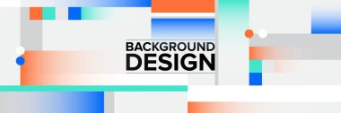 Web sayfası için modern soyut arkaplan. yatay pankart 