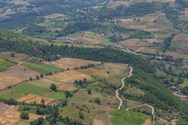 Doğal manzaralı Arnavut dağ, Europe.