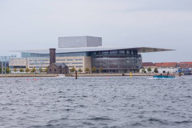 Kopenhag Opera Binası, Danimarka görünümünü.