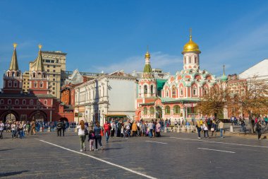 Bir Rus Ortodoks Kilisesi, Moskova, Rusya Kazan Katedrali olduğunu.