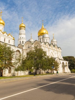 Görünümü Moskova Kremlin, Moskova, Rusya Müzesi.