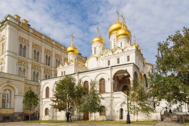 Görünümü Moskova Kremlin, Moskova, Rusya Müzesi.