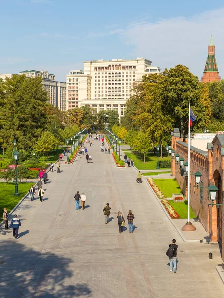 Blick auf das Vier-Jahreszeiten-Hotel, Moskau, Russland. — Stockfoto