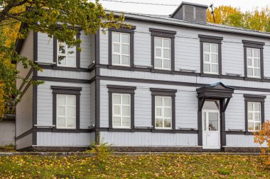 Kamçatka İşgücü Koruma Merkezi binası, Petropavlovsk-Kamchatsky, Rusya Federasyonu.