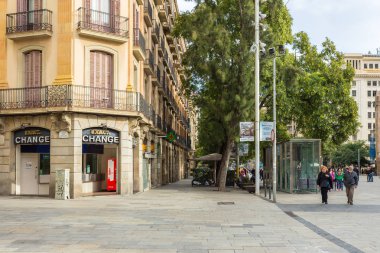 Nova Meydanı, Gotik alan. Ciutat Vella ilçesi. Barselona, İspanya.
