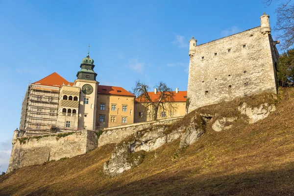 Vista del Pieskowa Skala, castillo renacentista, Suloszowa, Polonia . — Foto de Stock