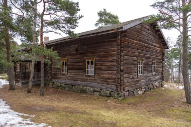 Miras parkından, Ulkomuseo, Helsinki, Finlandiya 'dan eşyalar.