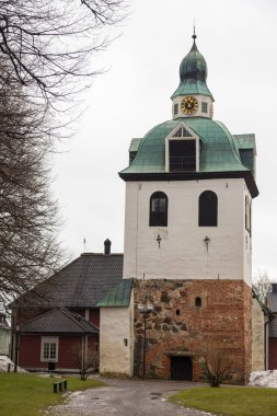 Porvoo Katedrali 'nde küçük bir kilise, Evanjelik Luteryan Kilisesi, Finlandiya.