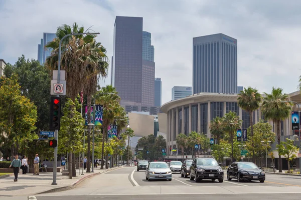 Los Angeles California Usa June 2015 View Skyscrapers Downtown Urbanized — Stock Photo, Image