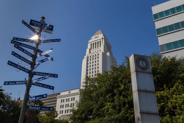 2015年6月11日 カリフォルニア州ロサンゼルス市役所 Los Angeles City Hall — ストック写真