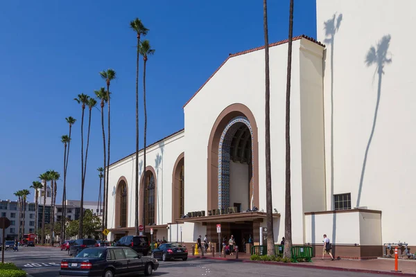 2015年6月11日 カリフォルニア州ロサンゼルス 主要鉄道駅であるユニオン駅の歴史的建造物の眺め — ストック写真