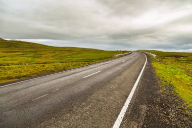 Pingvallavegur Yolu 'nun çevresi, 36 numara, Altın Daire, İzlanda.