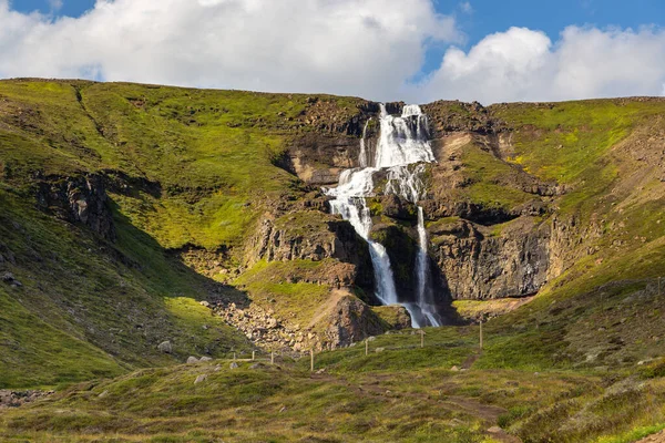 Vue Des Cascades Rjukandi Également Appelées Yst Rjukandi Avec Des — Photo