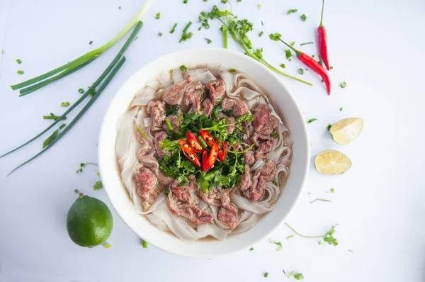 Pho Vietnam Sopa Tradicional Vietnamita Fideos Res Imagen De Stock