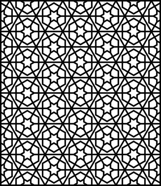 İç dekor ve pencere dekorasyonu için hassas Arap deseni