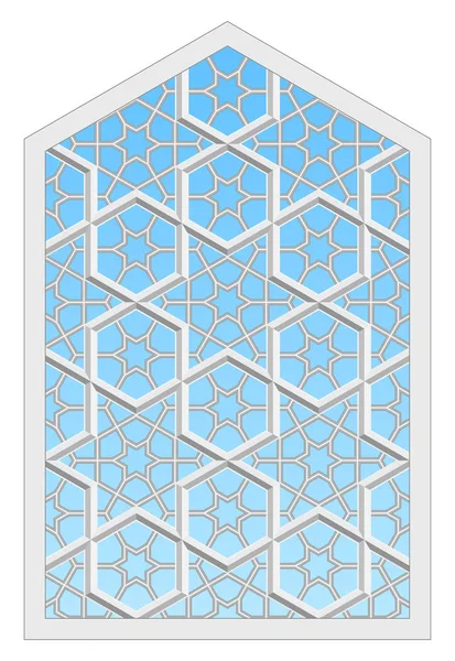 Oryantal tarzda openwork kafes