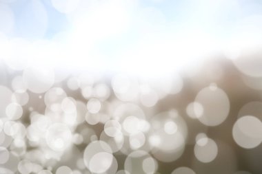 Bokeh Festival arka plan ile ufuk ışık