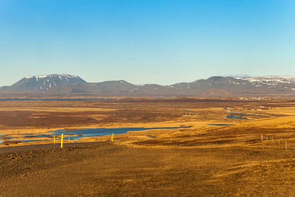 Pedregoso Paisaje Rocoso Desierto Islandia —  Fotos de Stock