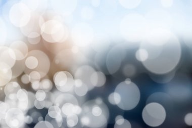 Bokeh Festival arka plan ile ufuk ışık