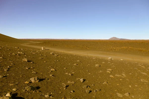 Grusvägen Det Vackra Landskapet Östra Island Tonas — Stockfoto