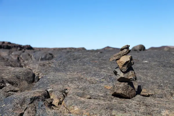 Bela Paisagem Rochosa Rochosa Deserto Islândia — Fotografia de Stock