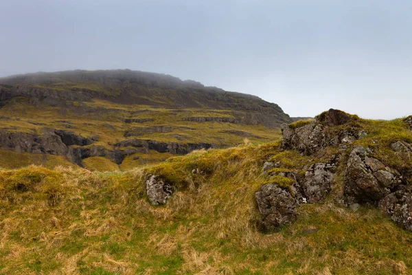 Stony Skalisty Krajobraz Pustyni Islandii — Zdjęcie stockowe