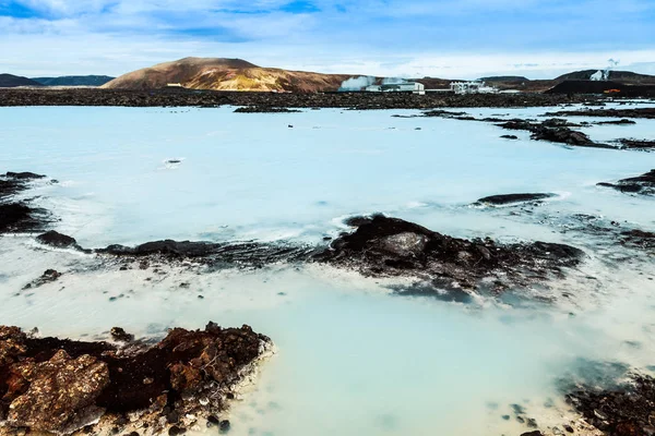 Visa Till Den Blå Lagunen Island Tonas — Stockfoto